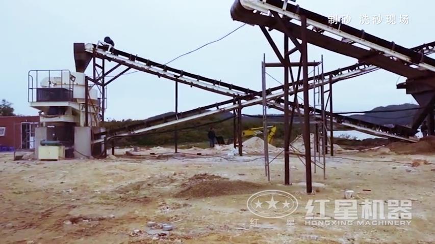 制砂洗沙现场 制砂洗沙现场