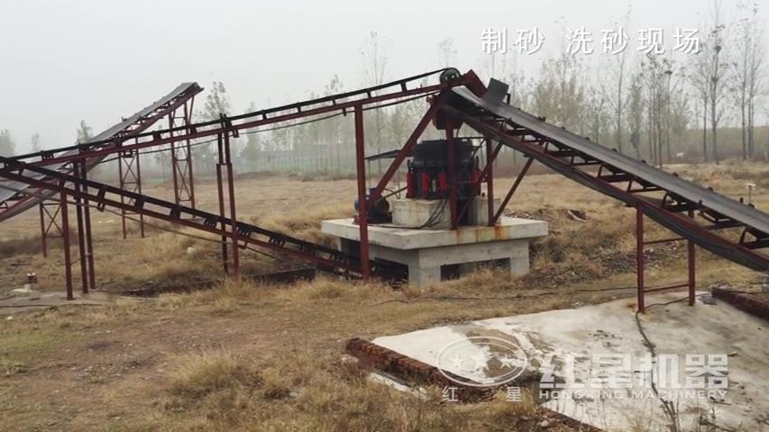 制砂洗沙现场 制砂洗沙现场