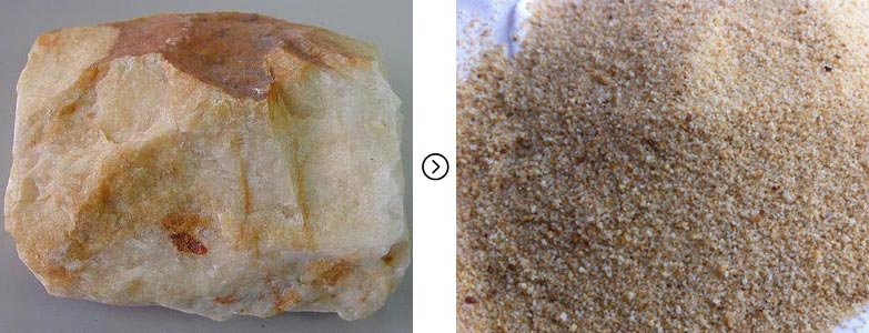 石英岩和石英砂 石英岩和石英砂