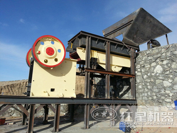 振动给料机用户生产现场实拍 振动给料机用户生产现场实拍