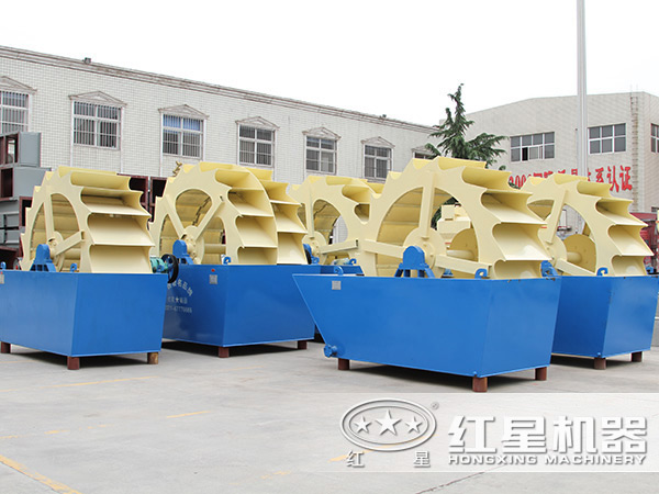 河砂洗砂机厂区 河砂洗砂机厂区