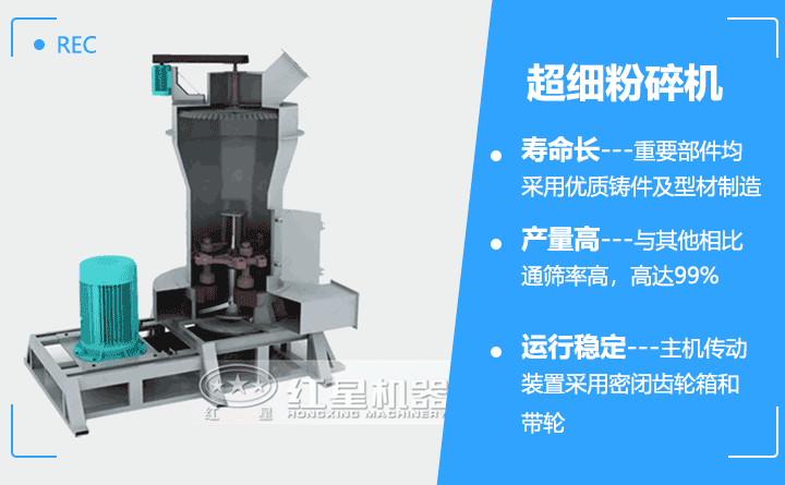 超细粉碎机性能优势展示 超细粉碎机性能优势展示