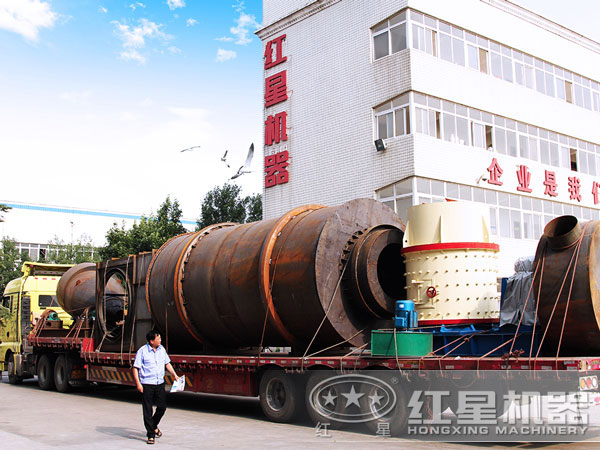 天博机器水泥球磨机发货图 天博机器水泥球磨机发货图