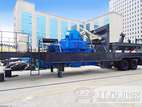 移动制砂机设备实拍 移动制砂机设备实拍