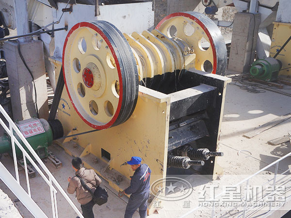 颚式破碎机用户生产现场实拍 颚式破碎机用户生产现场实拍