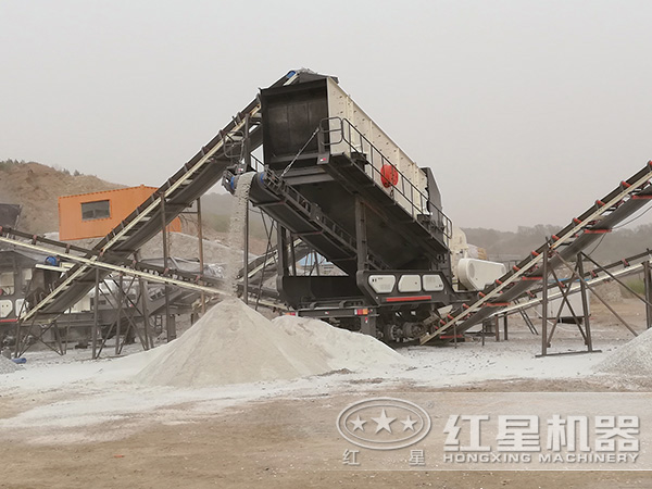 投资200吨/小时高速路用的砂石生产线 投资200吨/小时高速路用的砂石生产线
