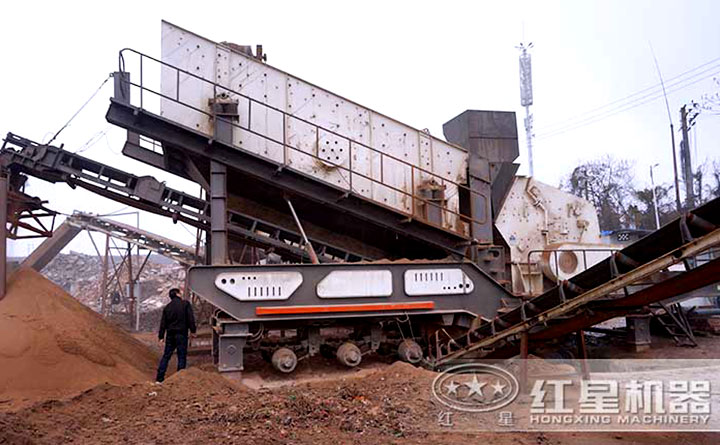 建筑垃圾混凝土砂石破碎、分离机设备生产现场 建筑垃圾混凝土砂石破碎、分离机设备生产现场
