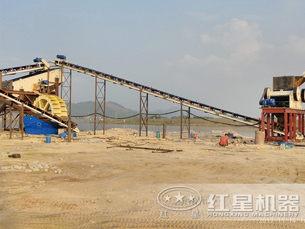 砂石厂实拍 砂石厂实拍