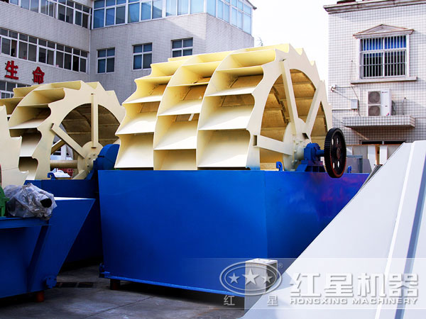 2914轮斗式洗石机洗砂机设备实拍 2914轮斗式洗石机洗砂机设备实拍