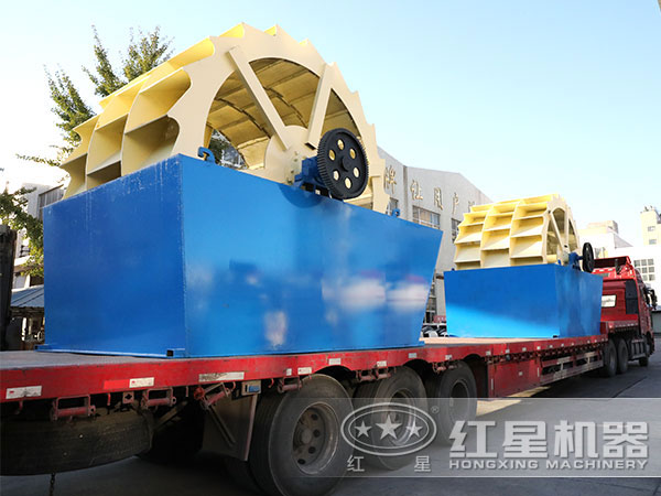 风化砂洗砂机设备发货现场 风化砂洗砂机设备发货现场