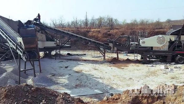 大型移动破碎机设备用户生产现场实拍 大型移动破碎机设备用户生产现场实拍
