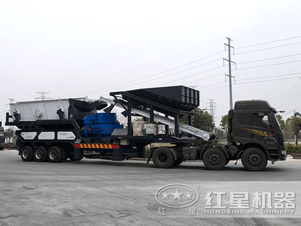 移动制砂机设备实拍 移动制砂机设备实拍