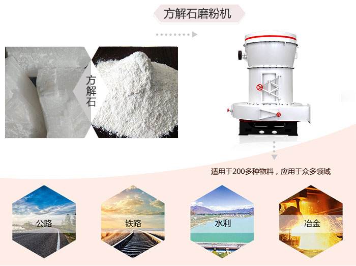 方解石磨粉机应用 方解石磨粉机应用