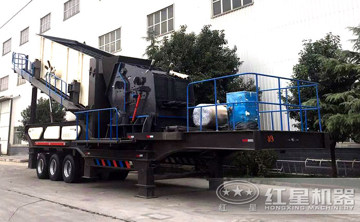 HX1149F-1520车载移动反击式破碎机 HX1149F-1520车载移动反击式破碎机