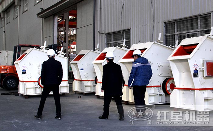 用户考察天博反击破厂区 用户考察天博反击破厂区