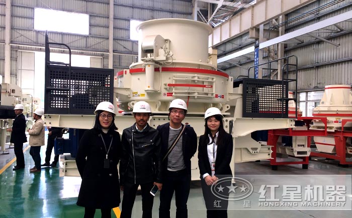 新型环保石头制砂机设备厂区 新型环保石头制砂机设备厂区