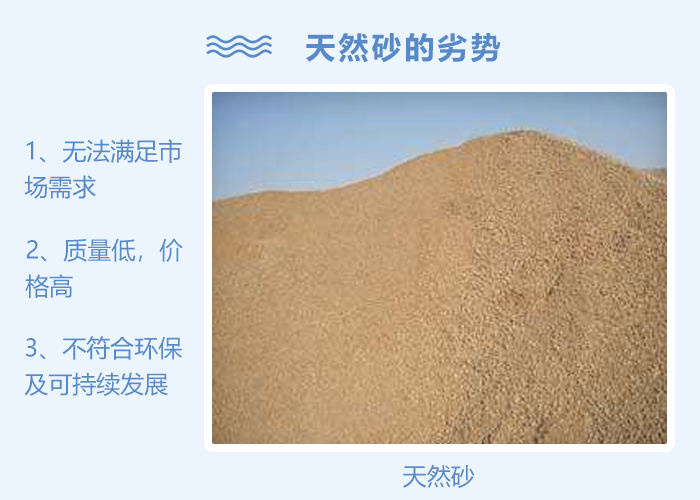天然砂石劣势 天然砂石劣势