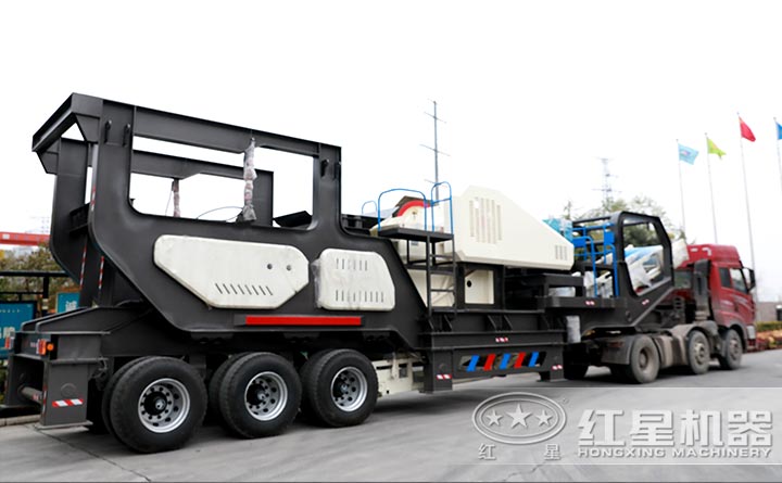 移动式建筑废料粉碎机 移动式建筑废料粉碎机