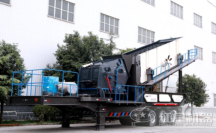 HX1149F1315轮胎反击破移动破碎站 HX1149F1315轮胎反击破移动破碎站