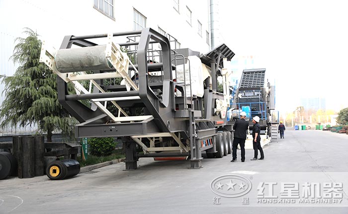 车载渣土制砂、筛分机 车载渣土制砂、筛分机