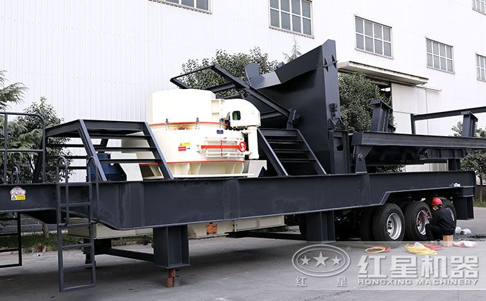 HX3S2160V103型轮胎式移动制砂机 HX3S2160V103型轮胎式移动制砂机