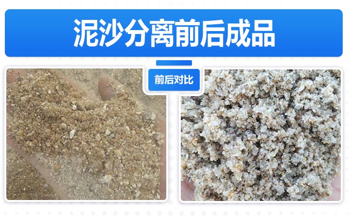 泥沙处理前后对比图 泥沙处理前后对比图