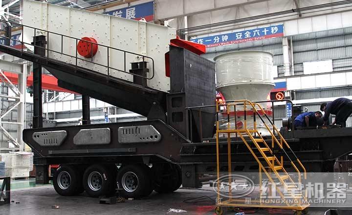 移动单缸圆锥破碎机定制现场 移动单缸圆锥破碎机定制现场