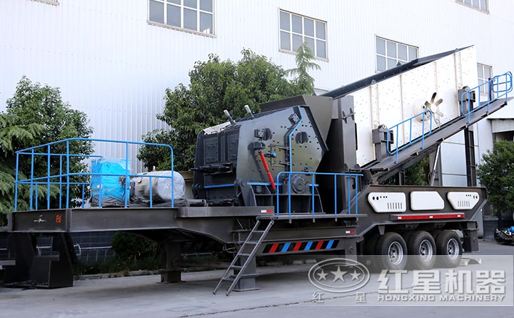 HX938F1210轮胎式移动反击式破碎机 HX938F1210轮胎式移动反击式破碎机