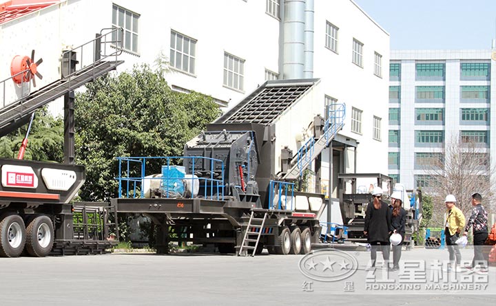 天博移动破碎机设备厂区 天博移动破碎机设备厂区