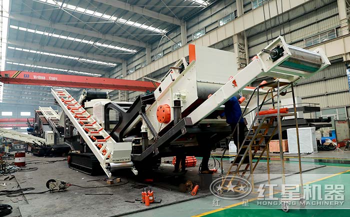 建筑垃圾移动破碎站厂家 建筑垃圾移动破碎站厂家