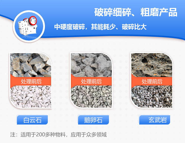小型破碎机应用范围广 小型破碎机应用范围广