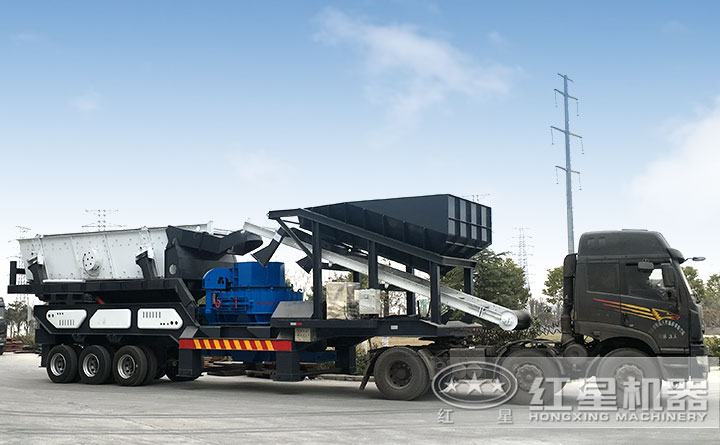 HX3S1848V08型移动制砂机设备 HX3S1848V08型移动制砂机设备
