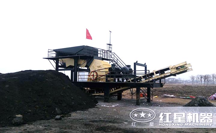 河南洛阳客户时产400吨煤炭破碎厂实景 河南洛阳客户时产400吨煤炭破碎厂实景