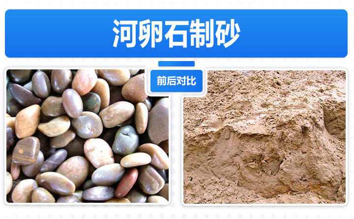河卵石加工成沙子 河卵石加工成沙子