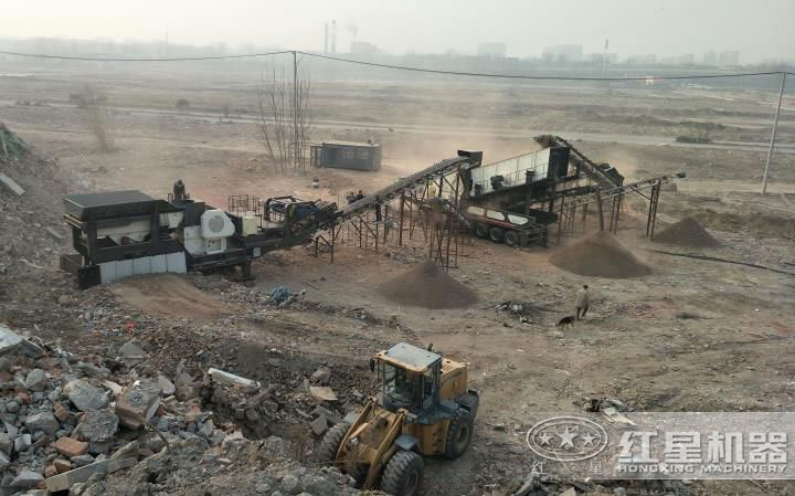 北京建筑垃圾处理再生现场 北京建筑垃圾处理再生现场