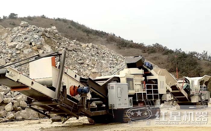 建筑垃圾破碎现场 建筑垃圾破碎现场