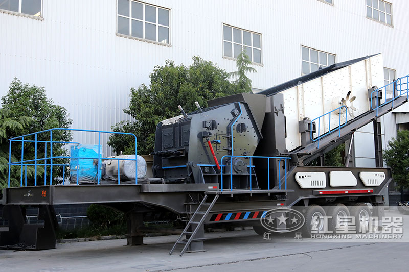 车载反击式碎石头机 车载反击式碎石头机