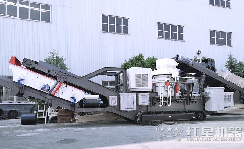 移动式大型打石头设备 移动式大型打石头设备